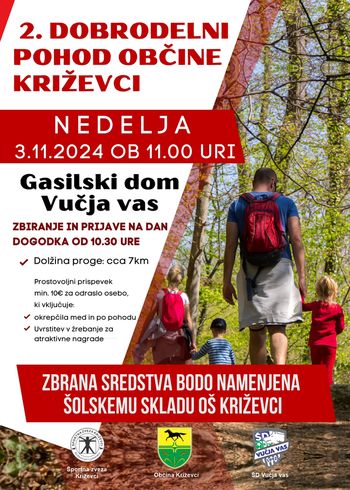 DOBRODELNI POHOD OBČINE KRIŽEVCI