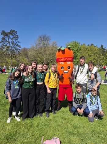 Učenci OŠ Križevci na Taborniškem feštivalu v Ljubljani