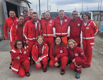 Projekt Prve Pomoči - povsod in za vsakogar, odhod v BiH