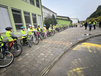 Uspešno opravljen kolesarski izpit in praktična vožnja v Križevcih