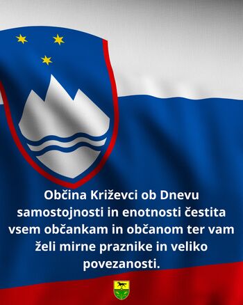 Voščilo ob Dnevu samostojnosti in enotnosti