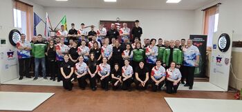 Priprave slovenske in avstrijske reprezentance v pikadu v Borecih