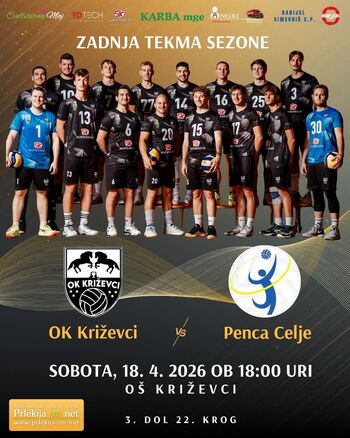 OOBOJKARSKI KLUB KRIŽEVCI: ZADNJA TEKMA SEZONE