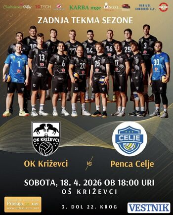 OOBOJKARSKI KLUB KRIŽEVCI: ZADNJA TEKMA SEZONE