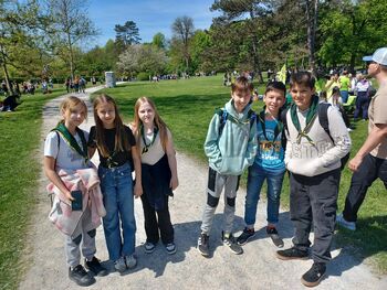 Obisk Taborniškega feštivala