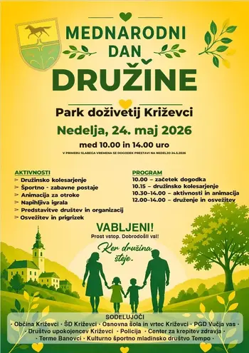 VABILO NA DOGODEK - MEDNARODNI DAN DRUŽINE, 24.05.2026