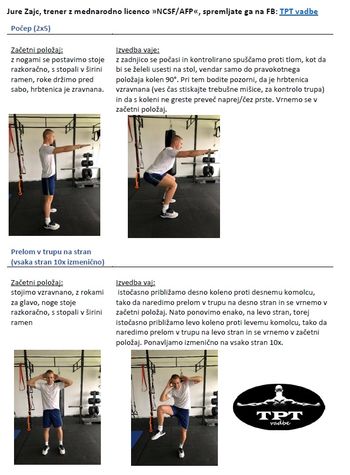 Odpoved druženja ne pomeni konec rekreacije, nekaj navodil za aktivno gibanje na prostem