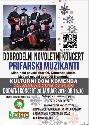 DOBRODELNI NOVOLETNI KONCERT PRIFARSKIH MUZIKANTOV