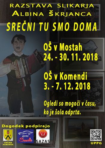 Razstava: SREČNI TU SMO DOMA