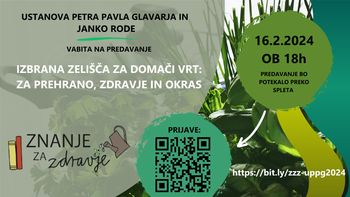 IZBRANA ZELIŠČA ZA DOMAČI VRT: ZA PREHRANO, ZDRAVJE IN OKRAS