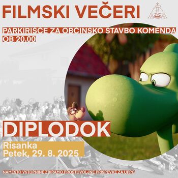 FILMSKI VEČERI V KOMENDI - DIPLODOK