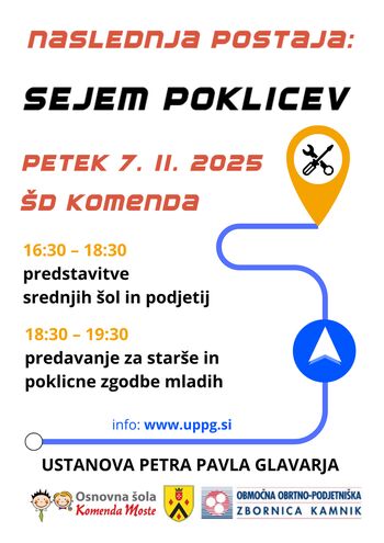 Naslednja postaja: SEJEM POKLICEV