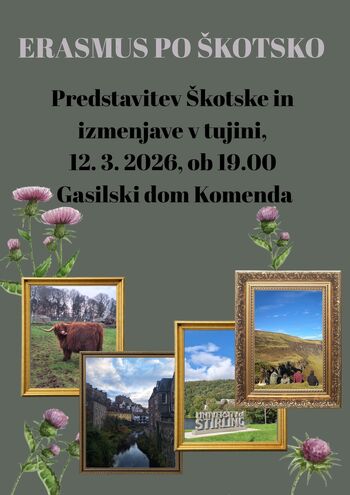 ERASMUS PO ŠKOTSKO