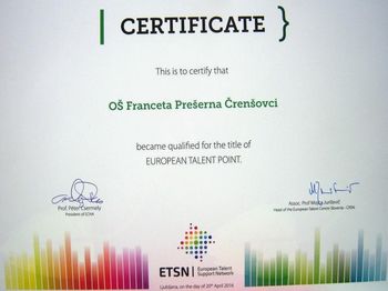 9. MEDNARODNI FESTIVAL TALENTOV