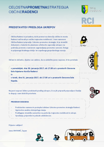Zbor občanov - CELOSTNA PROMETNA STRATEGIJA OBČINE