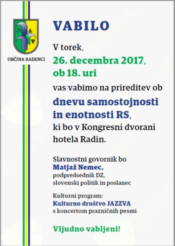 DAN SAMOSTOJNOSTI IN ENOTNOSTI RS