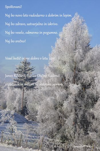 VOŠČILO ŽUPANA IN OBČINSKE UPRAVE