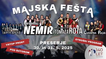 Majska fešta z PGD Preserje