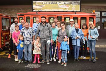 Prva krožna vožnja s turističnim vlakcem po občini Radenci