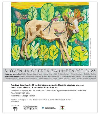 "Slovenija odprta z umetnost" - odprtje mednarodne likovne razstave 