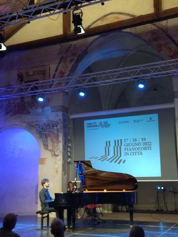 Nastop naših pianistov na Festivalu Pordenone Piano City v Italiji