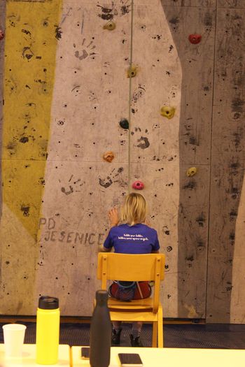 Hitrostna tekma v športnem plezanju na Jesenicah Hitrostna tekma v športnem plezanju na Jesenicah