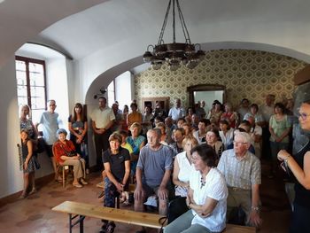 Otvoritev razstave članov Likovne sekcije DU Lukovica