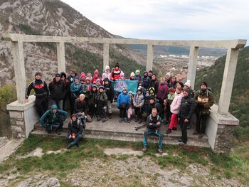 Mladi planinci v Glinščici