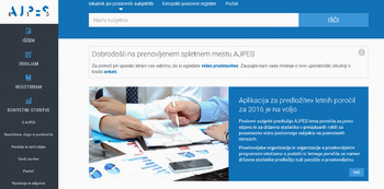 AJPES obvešča: Novosti pri predložitvi letnih poročil za leto 2016