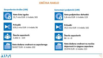 Rezultati poslovanja gospodarskih družb in samostojnih podjetnikov v letu 2024