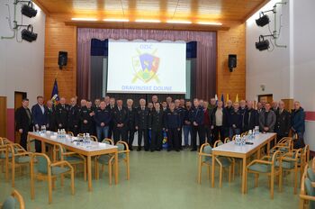 Zbor članov območnega združenja slovenskih častnikov Dravinjske doline