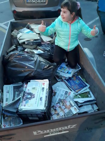 ZBIRALNA AKCIJA ODPADNEGA PAPIRJA V ŠOLSKEM LETU 2020-2021