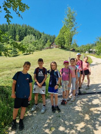 Šolski planinci zaključili sezono s pohodom na Čreto