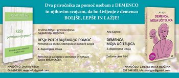 Priročnik za svojce oseb z demenco in svetovalni telefon