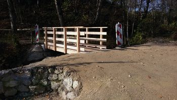 Obnovljen most čez Suho