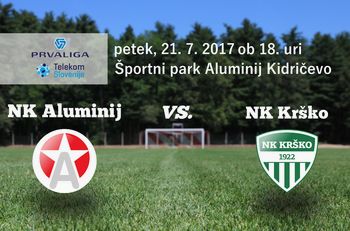 Aluminij : Krško - 2. krog Prve lige Telekom Slovenije 2017/18