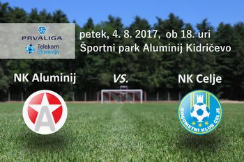 Aluminij : Celje - 4. krog Prve lige Telekom Slovenije 2017/18