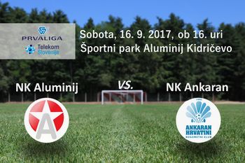 Aluminij : Ankaran - 9. krog Prve lige Telekom Slovenije 2017/18