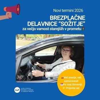 SOŽITJE ZA VEČJO VARNOST V PROMETU