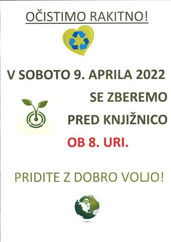 ODPOVEDANO: OČISTIMO RAKITNO 2022