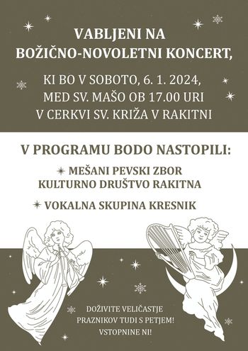 BOŽIČNO-NOVOLETNI KONCERT 2024