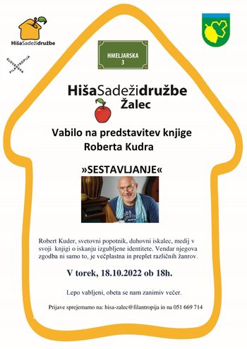 Predstavitev knjige »SESTAVLJANJE« Roberta Kudra