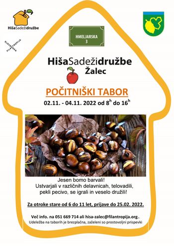 JESENSKI POČITNIŠKI TABOR