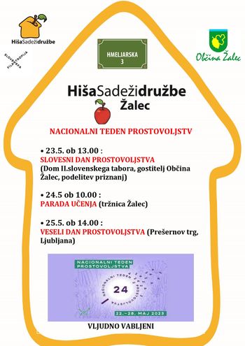 NACIONALNI TEDEN PROSTOVOLJSTVA