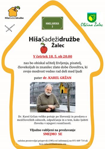 PREDAVANJE SMEJMO SE - KAREL GRŽAN