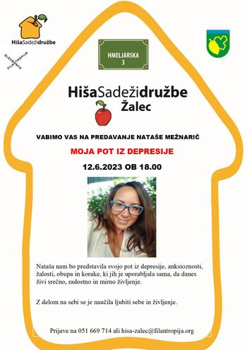 PREDAVANJE MOJA POT IZ DEPRESIJE