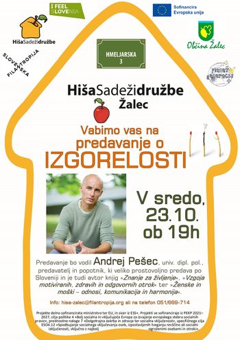 Predavanje o IZGORELOSTI