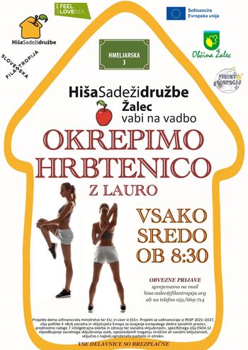 Okrepimo hrbtenico