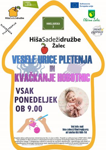 Vesele urice pletenja in Kvačkanje hobotnic