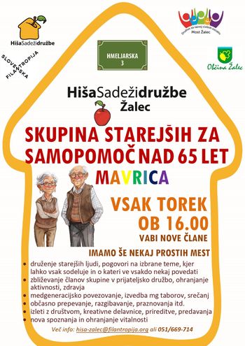 Skupina starejših za samopomoč nad 65 let